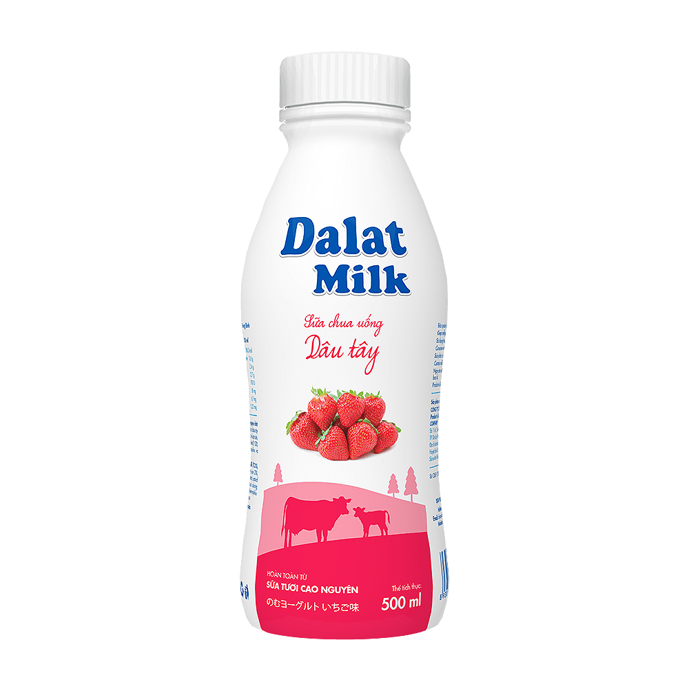 Sữa Chua Uống Dâu Tây 500ML